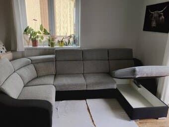 Rozkládací sedací souprava