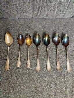 Starožitné lžíce - Alpaka