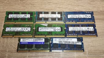 4GB SO-DIMM DDR3 paměti