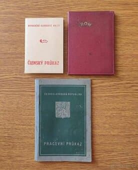 3 X PRŮKAZ-50 LÉTA