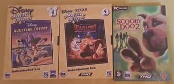 Herní disky na PC (staré a málo používané i nerozbalené)