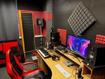 Nahrávací & podcastové studio (Filmové ateliéry Barrandov)