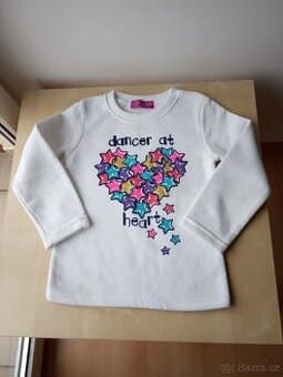 Mikina - svetr s hvězdičkami  vel.116