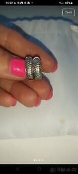 Stříbrné  náušnice