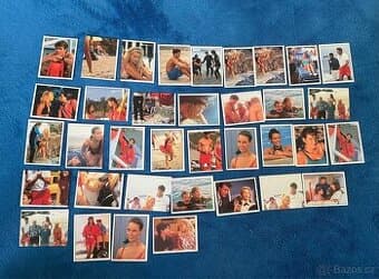 36 sběratelských kartiček Baywatch
