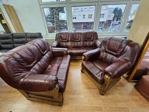 Kožená sedací souprava Romeo 3+2+1