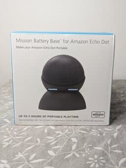 Echo dot (alexa) Nabíjecí stanice + zařízení jako komplet