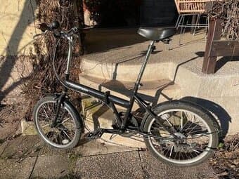 Skládací kolo 20" s přehazovačkou Shimano – černé, TOP stav