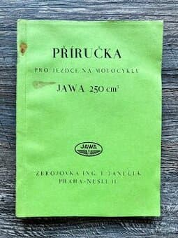 Příručka pro jezdce na motocyklu - Jawa 250 ( 193X ) REPRINT