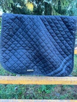 Černá podsedlová deka Horze