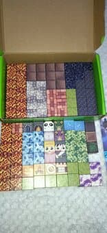 Magnetické kostky Minecraft