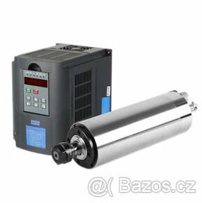 Vřeteno pro CNC frézky s měničem, vodní chlazení