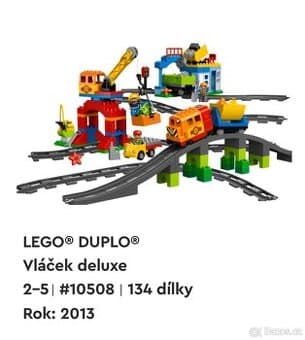 Lego duplo vlacek delux (10508)