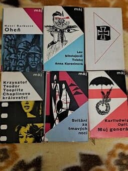 Nabízím knihy edice Máj kus 40kč