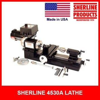 Přesný stolní soustruh SHERLINE