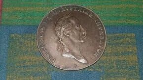 Stříbrný TOLAR František II. (I.) 1826 A