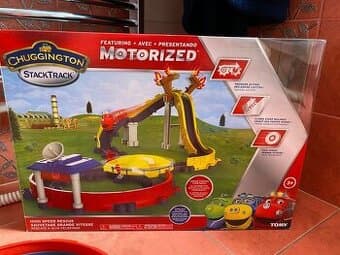 Vláčkodráha s mašinkou