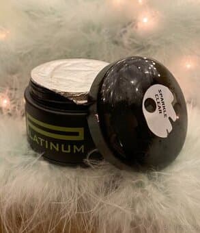 UV-LED Stavební gel PLATINUM SPARKLE Clear 50g