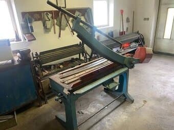 Klempířské tabulové pákové nůžky na plech