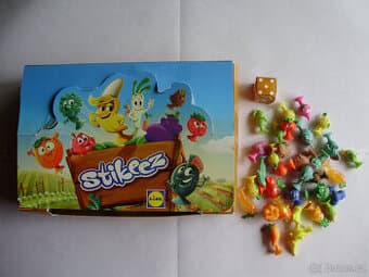 Sběratelské album s figurkama Stikeez - ovoce a zelenina