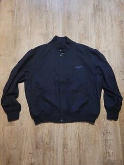 Tmavě modrá až černá vlněná bunda Blue Drake Sailing