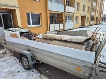 vyklízení nemovitostí, malování, práce na zahradě