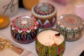 Svíčka sójový vosk