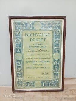 Pochvalný dekret 1937