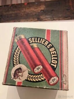 Stará krabička,brokové naboje