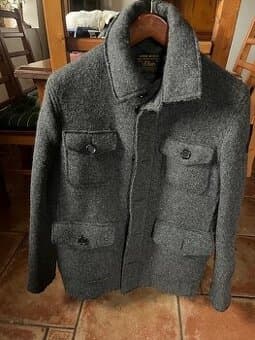 Prodám pánský, šedý kabátek  S Oliver