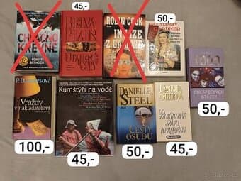 Knihy různého druhu