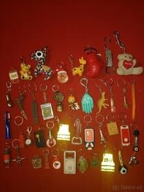 Prodám přívěsky na klíče