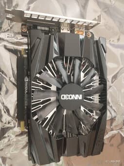 Prodám grafickou kartu Inno3D GeForce GTX 1650