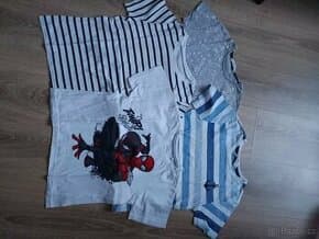 4x tričko H&M vel. 122/128