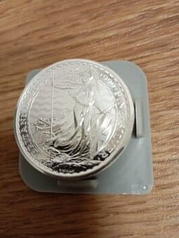 Stříbrná mince 1 Oz Britannia 2023 - 25ks tuba - Poslední ro