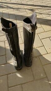 Cassini vysoke boty vel.35, termorajtky na 10 let