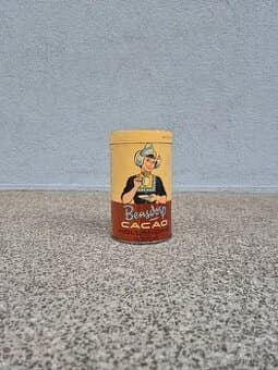 Sběratelská plechovka od kakaa Bensdorp Cacao Hollandais
