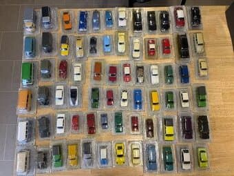 Sbírka 72 modelů aut – východní blok, 1:43