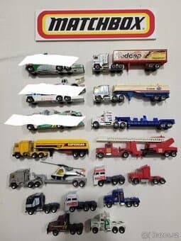 MATCHBOX CONVOY, MATCHBOX KAMIONY VRAKY