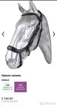 Kentaur anatomická uzdečka full