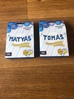 Nafukovací jména balonky