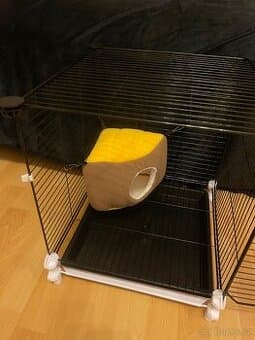 Plyšový domeček pro hlodavce