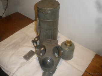 Stará plynová maska OPTIMIT Odry-1936