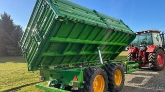 Traktorový návěs TINAZ třístranný nosnost 10 - 12 - 14 tun