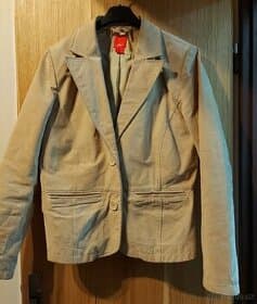 Jarní/ podzimní sako. Pravá 100% kůže.