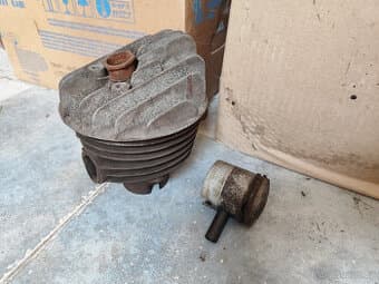 ČZ 98 VÁLEC,HLAVA,PÍST