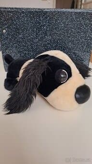 Pejsek s výraznou hlavičkou.