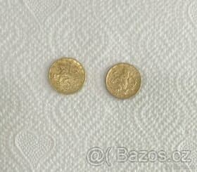 Dvacetikoruna z roku 2000 orloj