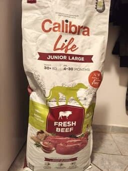 Calibra Life Junior Large 30+Kg Fresh Beef