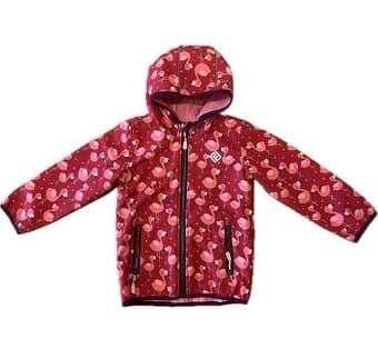 dívčí softshellová bunda růžová vel. 104/110, PiDiLiDi